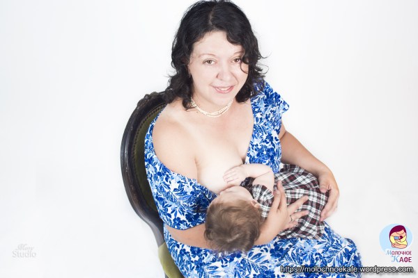 Ирина Сиренко с малышом